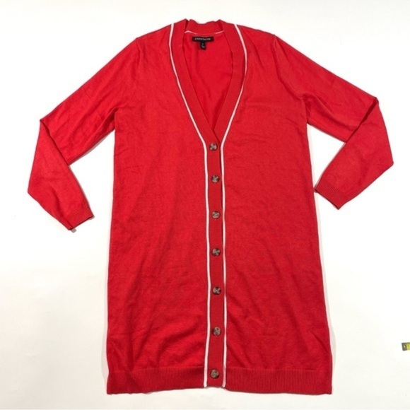 NWOT 41 Hawthorn V Neck Duster Cardigan - Picture 1 of 7
